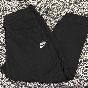 Nike Black Joggers size medium